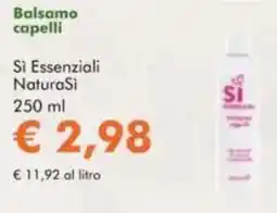 NaturaSì Balsamo capelli Si Essenziali NaturaSi offerta