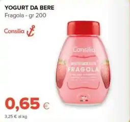 Tigre Consilia yogurt da bere fragola offerta