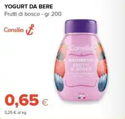 Tigre Consilia yogurt da bere frutti di bosco offerta