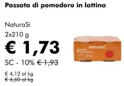 NaturaSì Passata di pomodoro in lattina Natura Si offerta