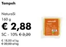 NaturaSì Tempeh Natura Si offerta