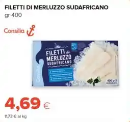 Tigre Consilia filetti di merluzzo sudafricano offerta