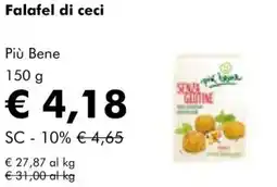 NaturaSì Falafel di ceci Più Bene offerta