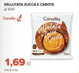 Tigre Consilia vellutata zucca e carote offerta