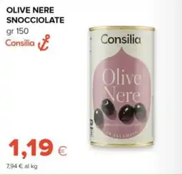Tigre Consilia olive nere snocciolate offerta