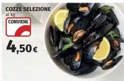 Coop COZZE SELEZIONE offerta