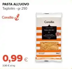 Tigre Consilia pasta all'uovo tagliolini offerta