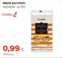 Tigre Consilia pasta all'uovo tagliatelle offerta