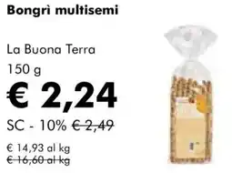 NaturaSì Bongrì multisemi La Buona Terra offerta