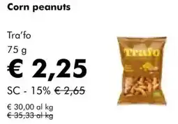 NaturaSì Corn peanuts Tra'fo offerta