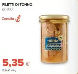 Tigre Consilia filetti di tonno offerta