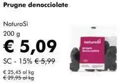 NaturaSì Prugne denocciolate NaturaSì offerta