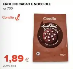 Tigre Consilia frollini cacao e nocciole offerta
