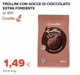 Tigre Consilia frollini con gocce di cioccolato extra fondente offerta