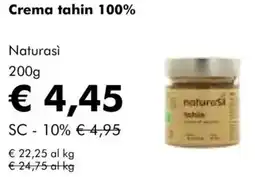 NaturaSì Crema tahin 100% Naturasì offerta