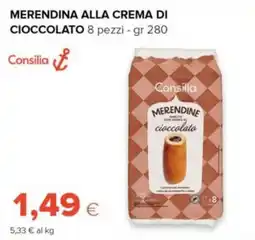 Tigre Consilia merendina alla crema di cioccolato offerta