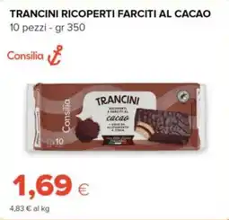 Tigre Consilia trancini ricoperti farciti al cacao offerta