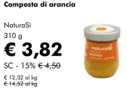 NaturaSì Composta di arancia NaturaSì offerta