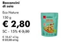 NaturaSì Bocconcini di soia Eco Nature offerta