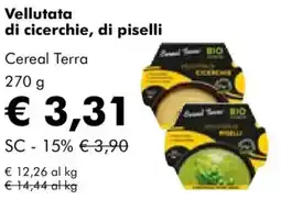 NaturaSì Vellutata di cicerchie, di piselli Cereal Terra offerta