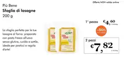 NaturaSì Più Bene Sfoglia di lasagne offerta
