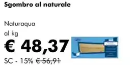 NaturaSì Sgombro al naturale Naturaqua offerta