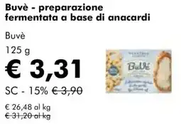 NaturaSì Buvè - preparazione fermentata a base di anacardi Buvè offerta