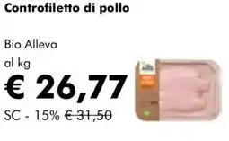 NaturaSì Controfiletto di pollo Bio Alleva offerta