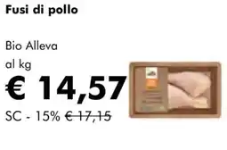 NaturaSì Fusi di pollo Bio Alleva offerta