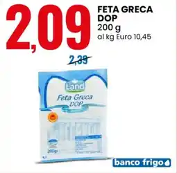 Eurospin Land feta greca dop offerta