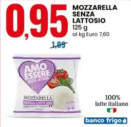 Eurospin Amo essere mozzarella senza lattosio offerta