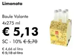 NaturaSì Limonata Baule Volante offerta