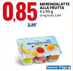 Eurospin Merendalatte alla frutta offerta