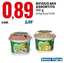 Eurospin Bifidus mix assortito offerta