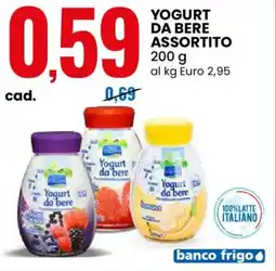 Eurospin Pascoli italiani yogurt da bere offerta