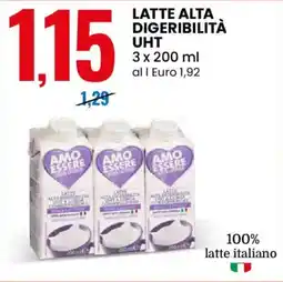 Eurospin Amo essere latte alta digeribilità uht offerta