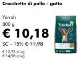 NaturaSì Crocchette di pollo - gatto Yarrah offerta