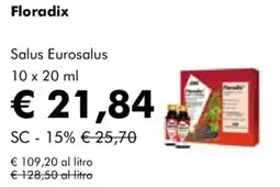 NaturaSì Floradix Salus Eurosalus offerta