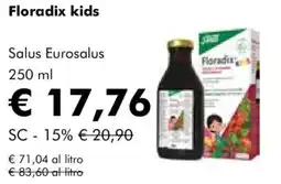 NaturaSì Floradix kids Salus Eurosalus offerta