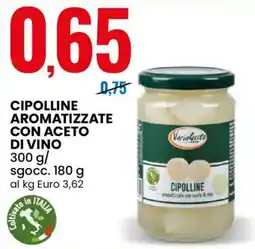 Eurospin Cipolline aromatizzate con aceto di vino offerta
