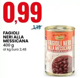 Eurospin Fagioli neri alla messicana offerta