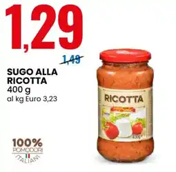 Eurospin Sugo alla ricotta offerta