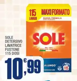 Splendidi e Splendenti Sole detersivo lavatrice fustone 115 dosi offerta