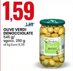 Eurospin Varia gusto olive verdi denocciolate offerta