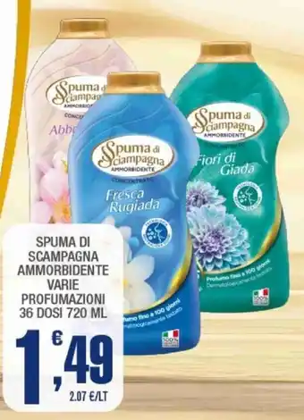 Spuma di scampagna ammorbidente