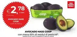 Unicoop Avocado hass COOP offerta