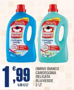 Splendidi e Splendenti Omino bianco candeggina delicata blu/verde offerta
