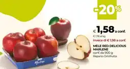 Unicoop Mele red delicious MARLENE offerta