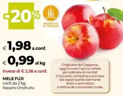 Unicoop Mele fuji reparto ortofrutta offerta