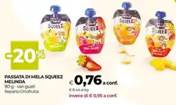 Unicoop Passata di mela squeez MELINDA offerta